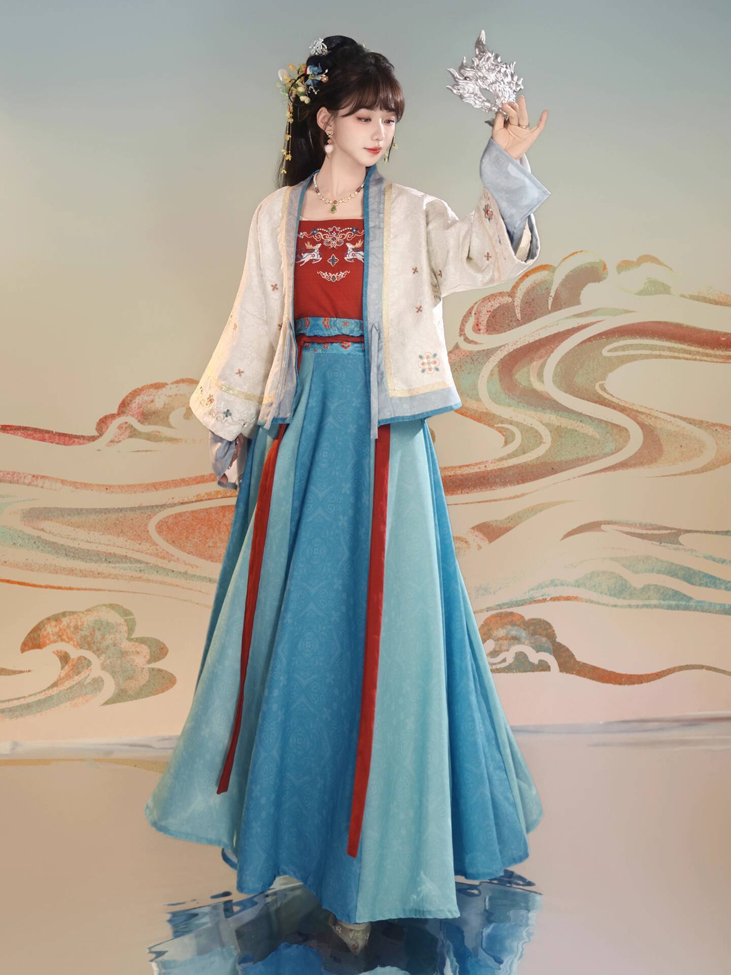 Embroidery In The Piece - New Heavy Industry Embroidery Straps Guofeng
