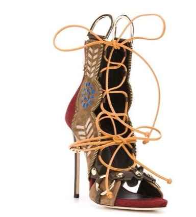 Thin High Heel Peep Toe Design - đánh giá và giá Embroidery Designer