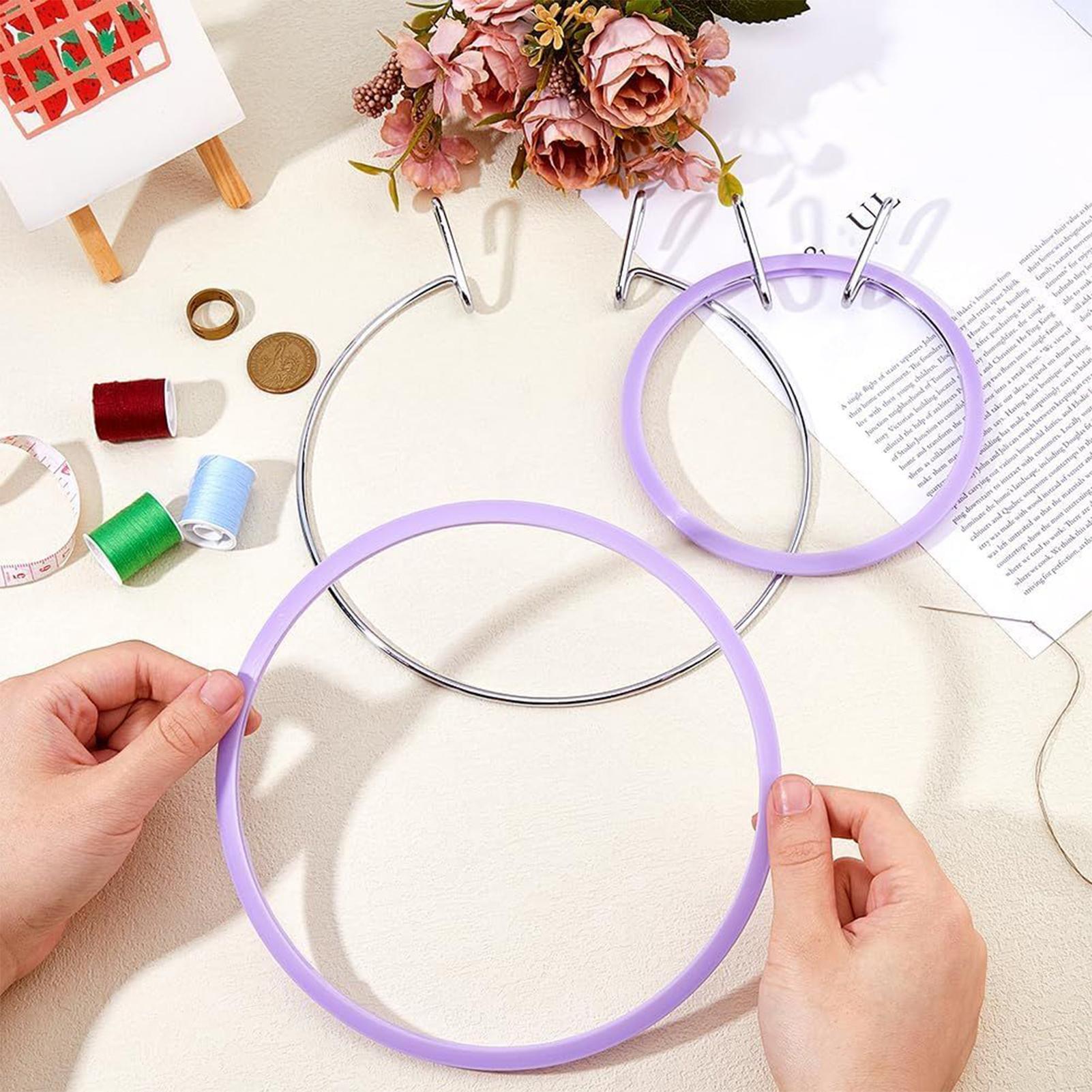 Hoop For Cross Stitching Metal - đánh giá và giá Embroidery In The Piece