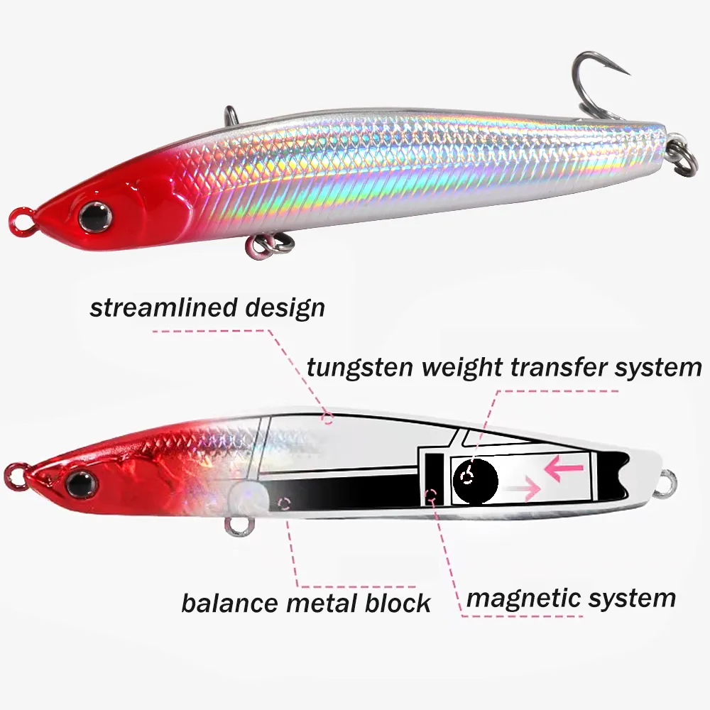 Sinking Pencil Bait 16g 9.8cm  - đánh giá và giá Transfer Pen Ink