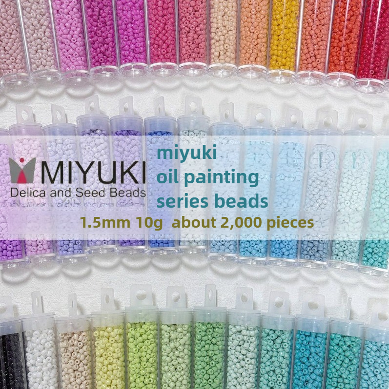 MIYUKI RR15 1.5mm Oil Painting - đánh giá và giá Embroidery Beads