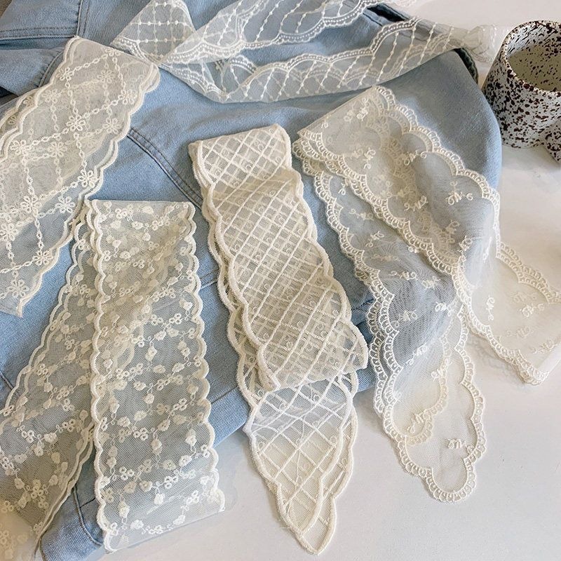 AWAYTR  Long Women Lace Floral - đánh giá và giá Embroidery Ribbon