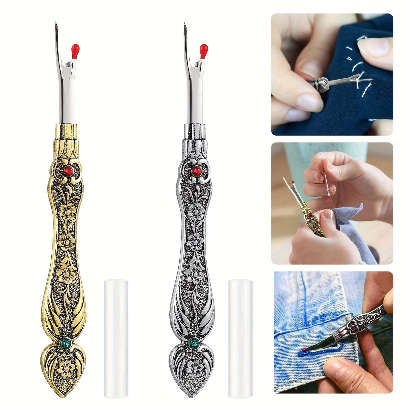 1 piece of thread remover, met - đánh giá và giá Embroidery In The Piece