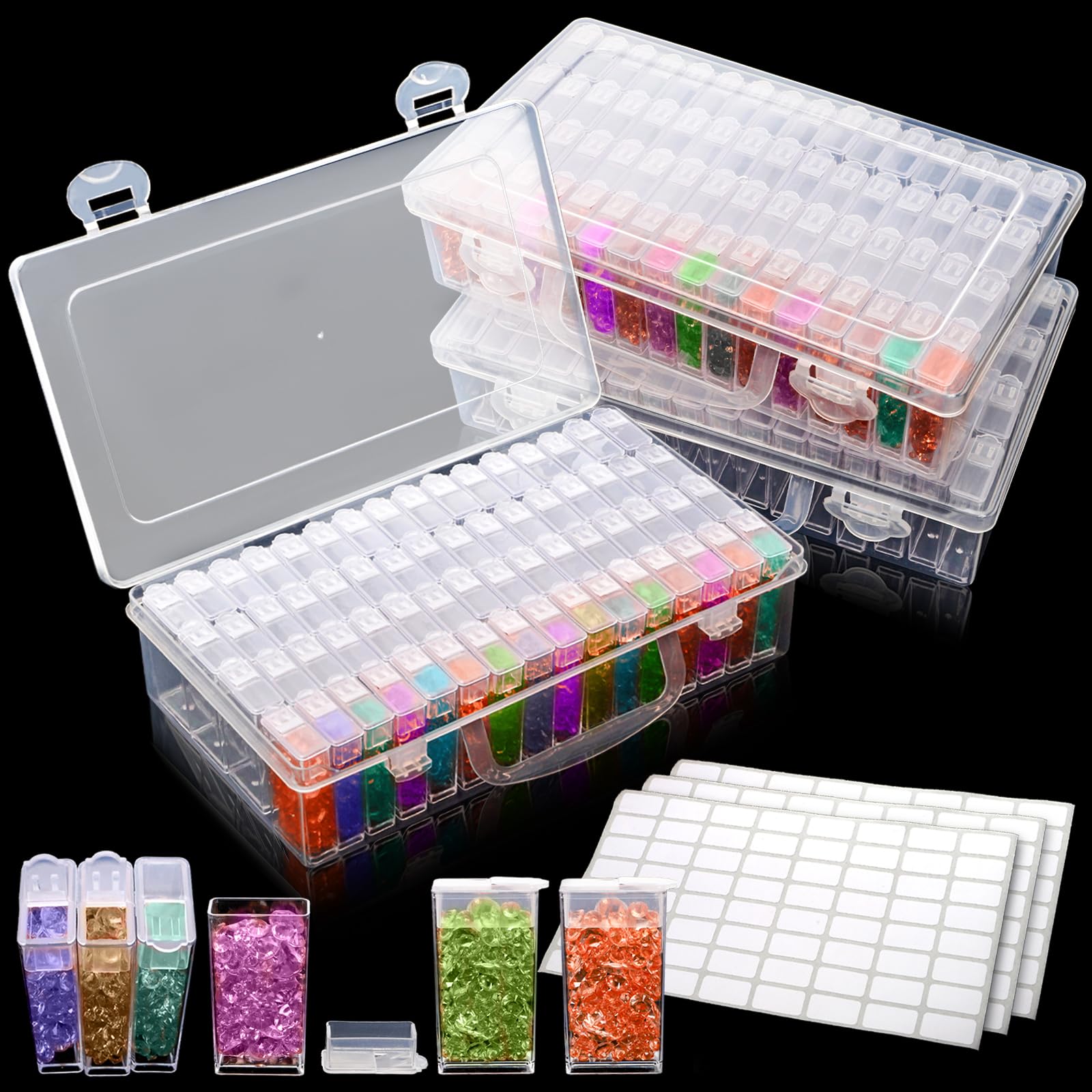 Diamond Art Storage Containers - đánh giá và giá Embroidery Beads