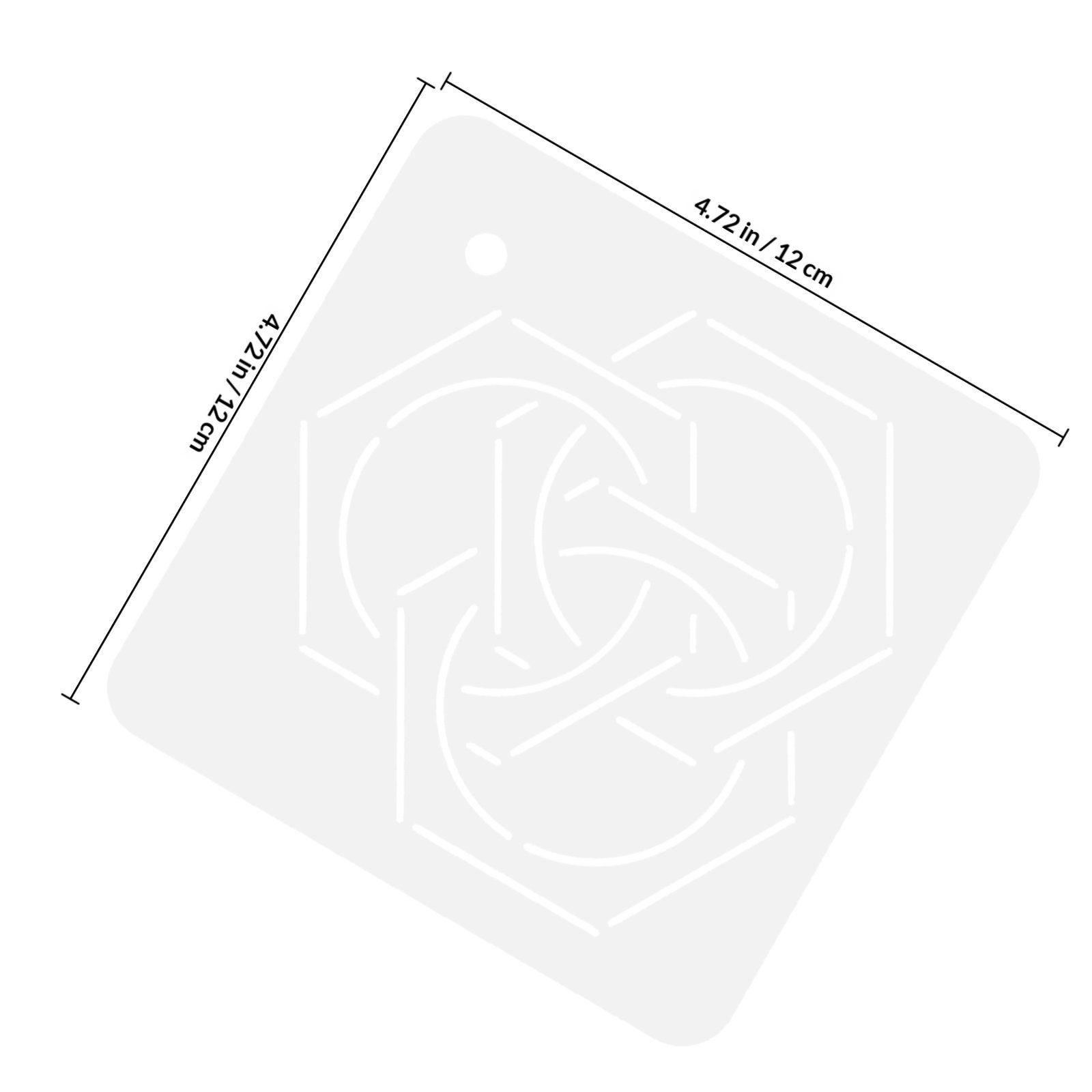 6Pcs Quilting Templates Acryli - đánh giá và giá Embroidery Tools