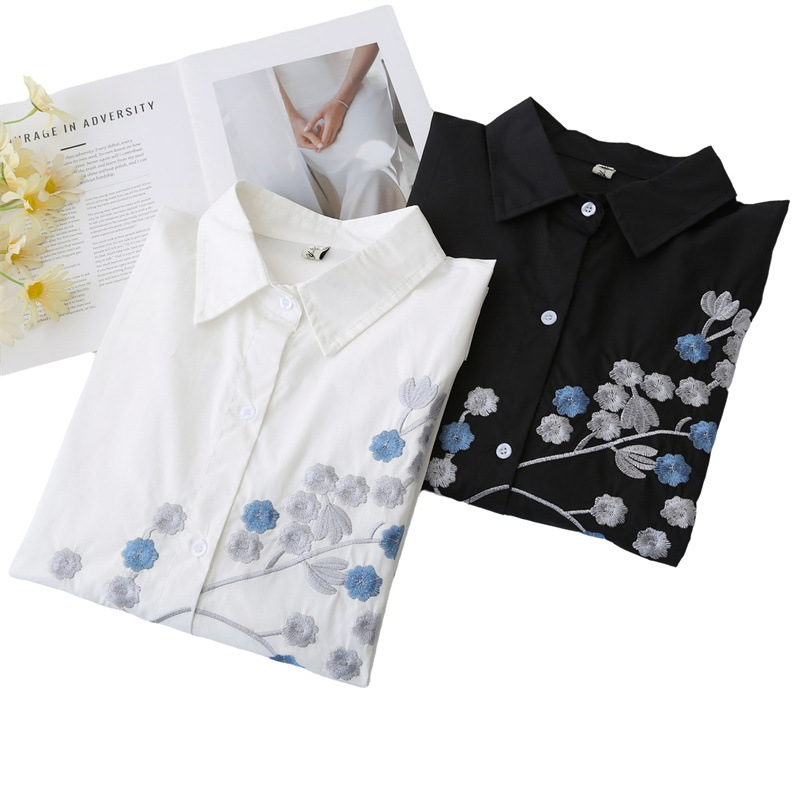 Women Plus Size Long Sleeve Co - đánh giá và giá Embroidery Cardigan