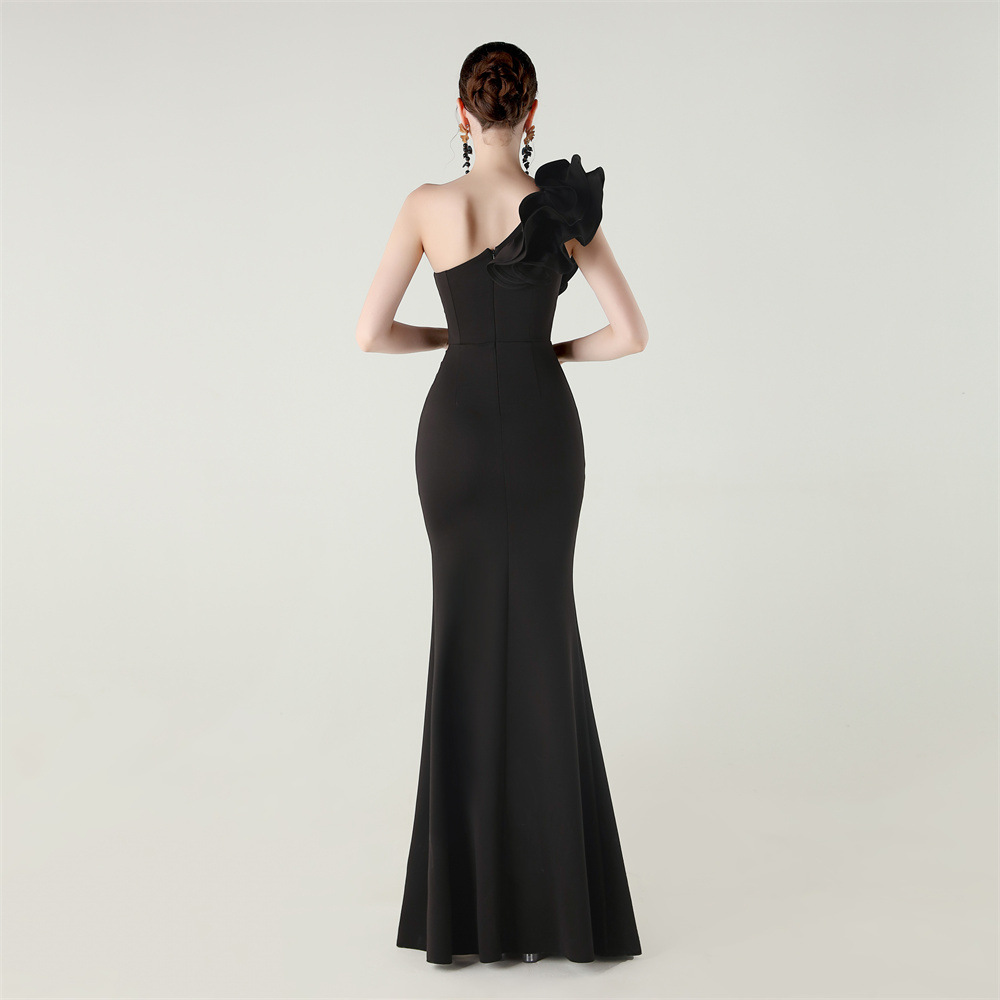 Elegant Evening Dress Women Me - đánh giá và giá Embroidery Beads