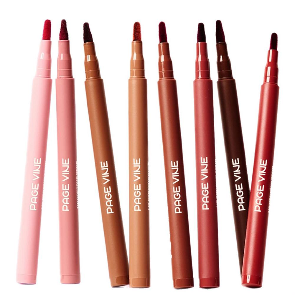 Velvet Matte Lip Contour Pen W - đánh giá và giá Transfer Pen Ink