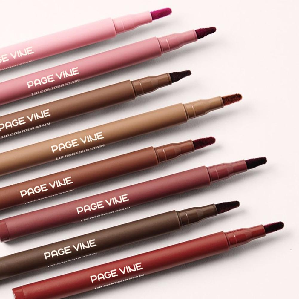 Velvet Matte Lip Contour Pen W - đánh giá và giá Transfer Pen Ink