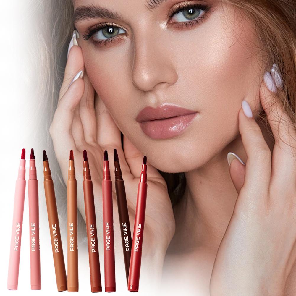 Velvet Matte Lip Contour Pen W - đánh giá và giá Transfer Pen Ink