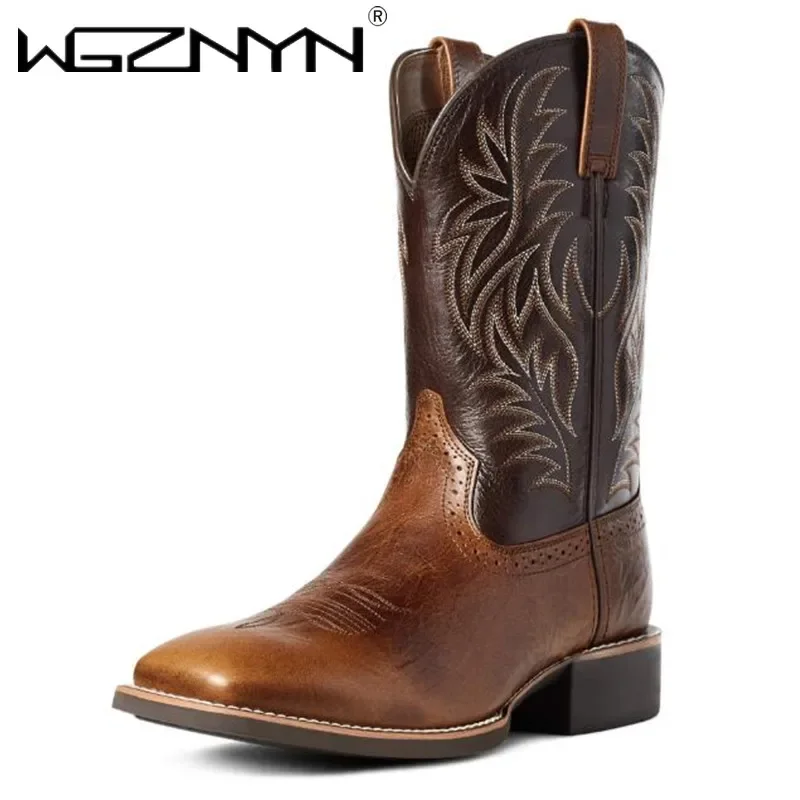 Men High Boots Embroidery Retr - đánh giá và giá Embroidery Designer