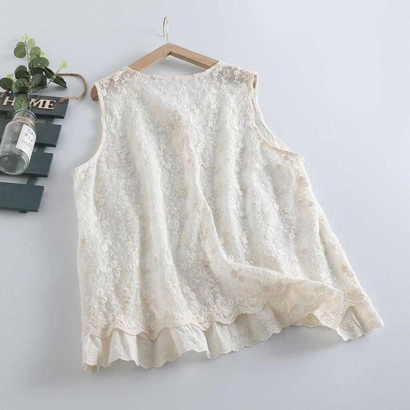 Thin Sheer Mesh Lace Shirt Car - đánh giá và giá Embroidery Cardigan