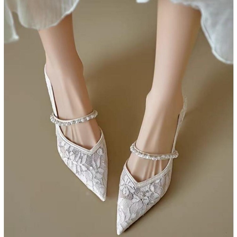 Sexy Lace Embroidery High Heel - đánh giá và giá Embroidery Beads