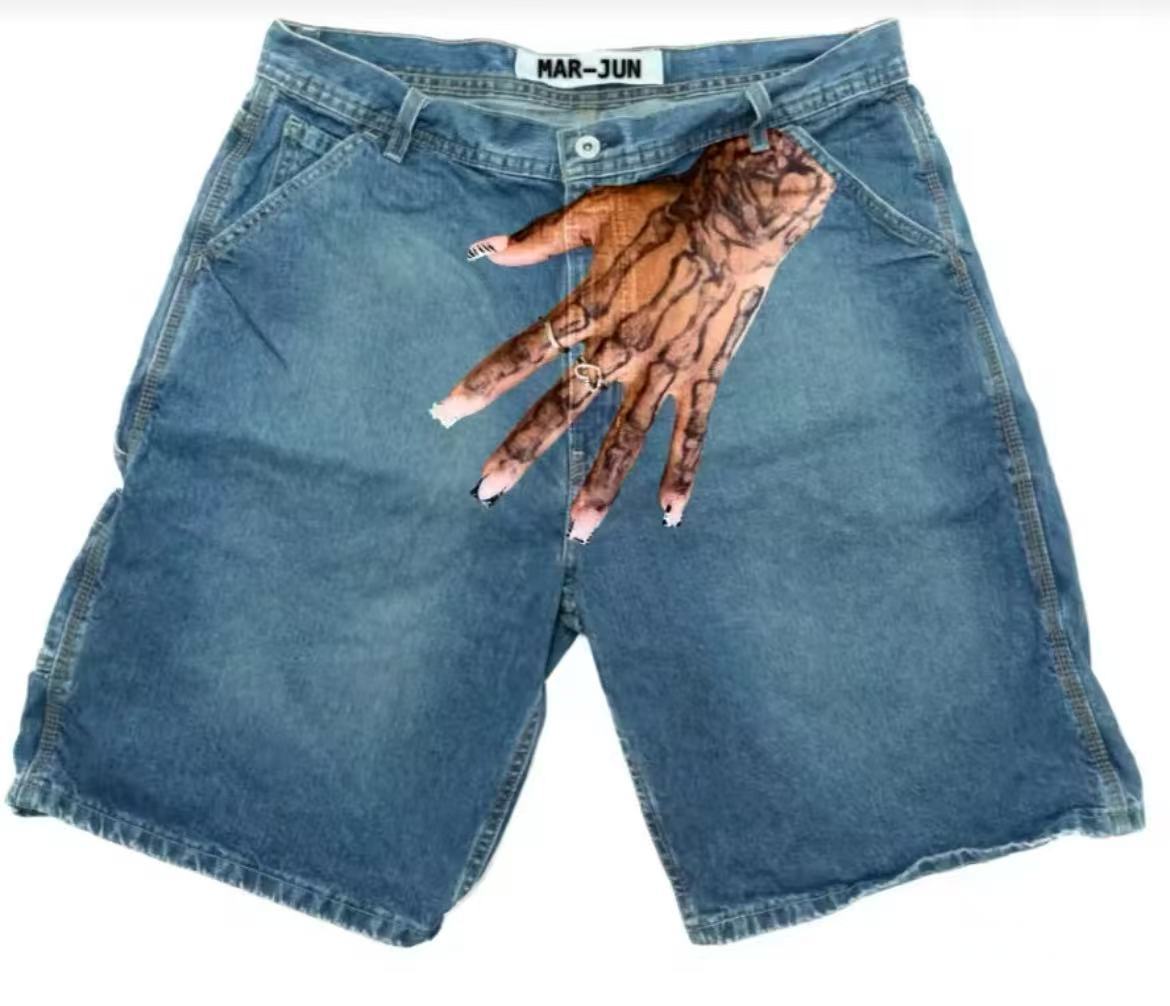 Deeptown Y2k Vintage Harajuku  - đánh giá và giá Embroidery Jeans