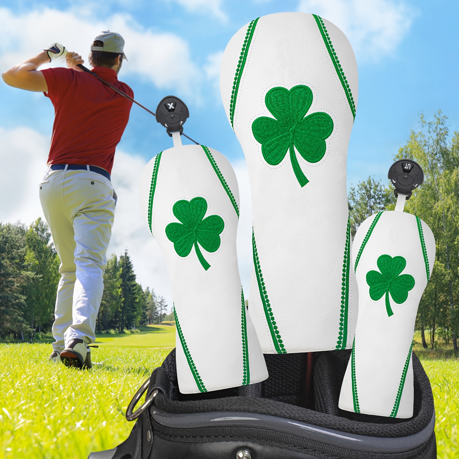 1pc/4pcs Golf Club Head Covers - đánh giá và giá Embroidery Designer