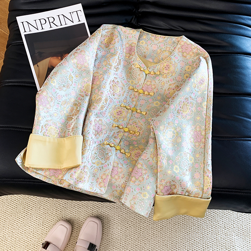 New Chinese Style Lady Small r - đánh giá và giá Embroidery Cardigan