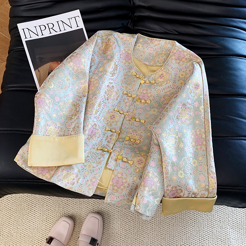 New Chinese Style Lady Small r - đánh giá và giá Embroidery Cardigan