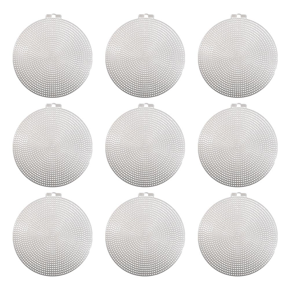 5 Pieces 14.7cm Round Plastic  - đánh giá và giá Embroidery In The Piece