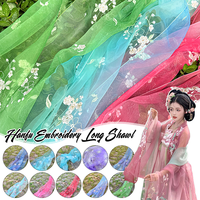 Embroidery Silk Ribbon Gradien - đánh giá và giá Embroidery Ribbon
