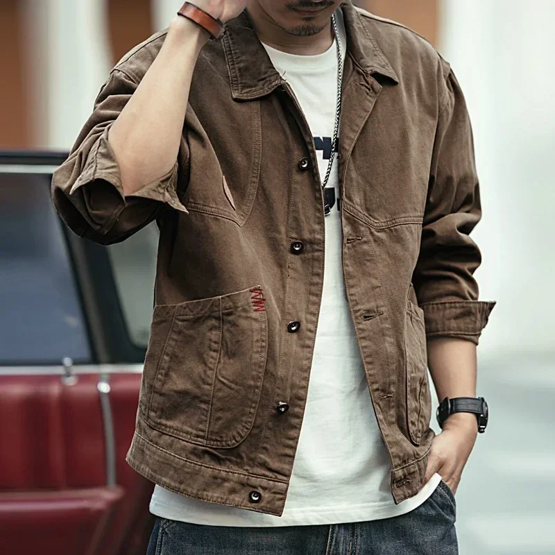 Button Jeans Coat Men Black Ca - đánh giá và giá Embroidery Jeans