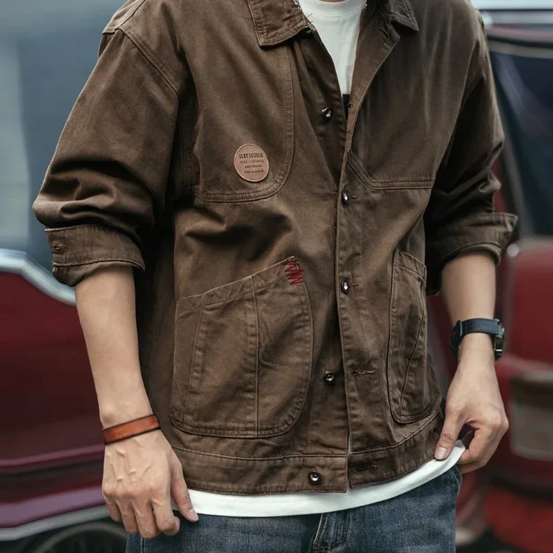 Button Jeans Coat Men Black Ca - đánh giá và giá Embroidery Jeans