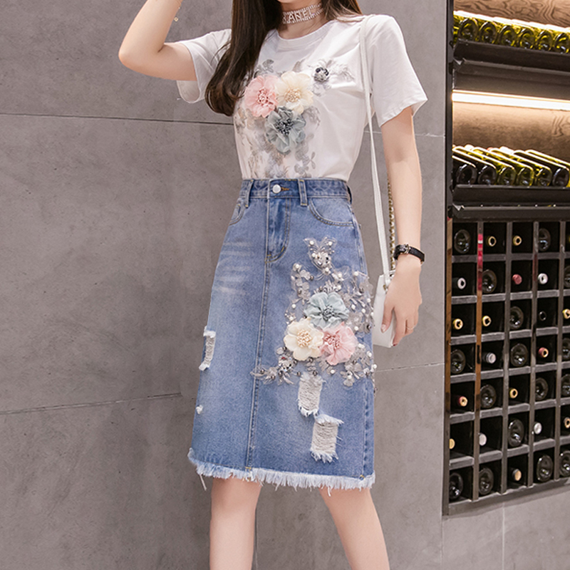 Women Heavy Work Embroidery 3D - đánh giá và giá Embroidery Jeans