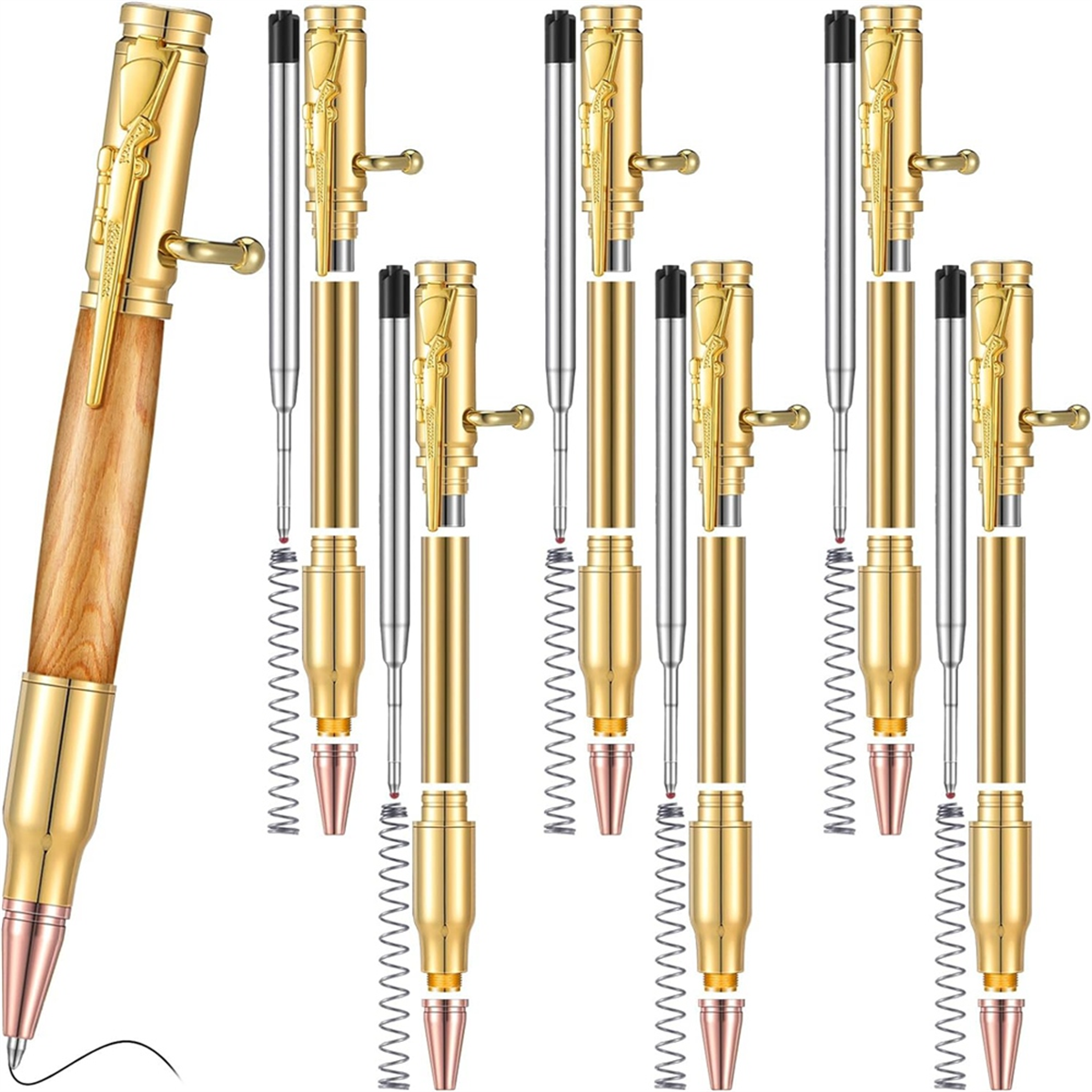 Set of 6 Slim Pens, Multi-Colo - đánh giá và giá Transfer Pen Ink