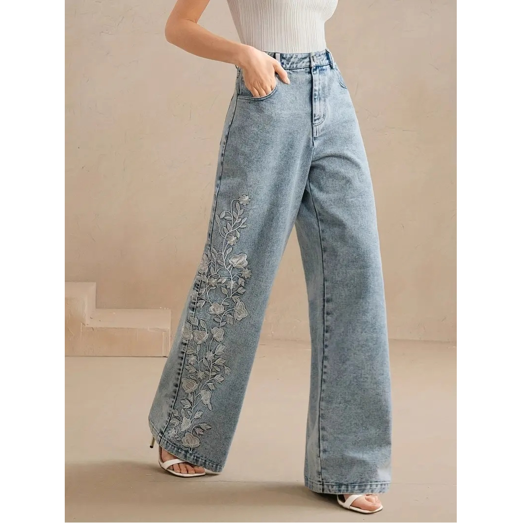 Y2k Pants New 2025 Trend Jeans - đánh giá và giá Embroidery Jeans