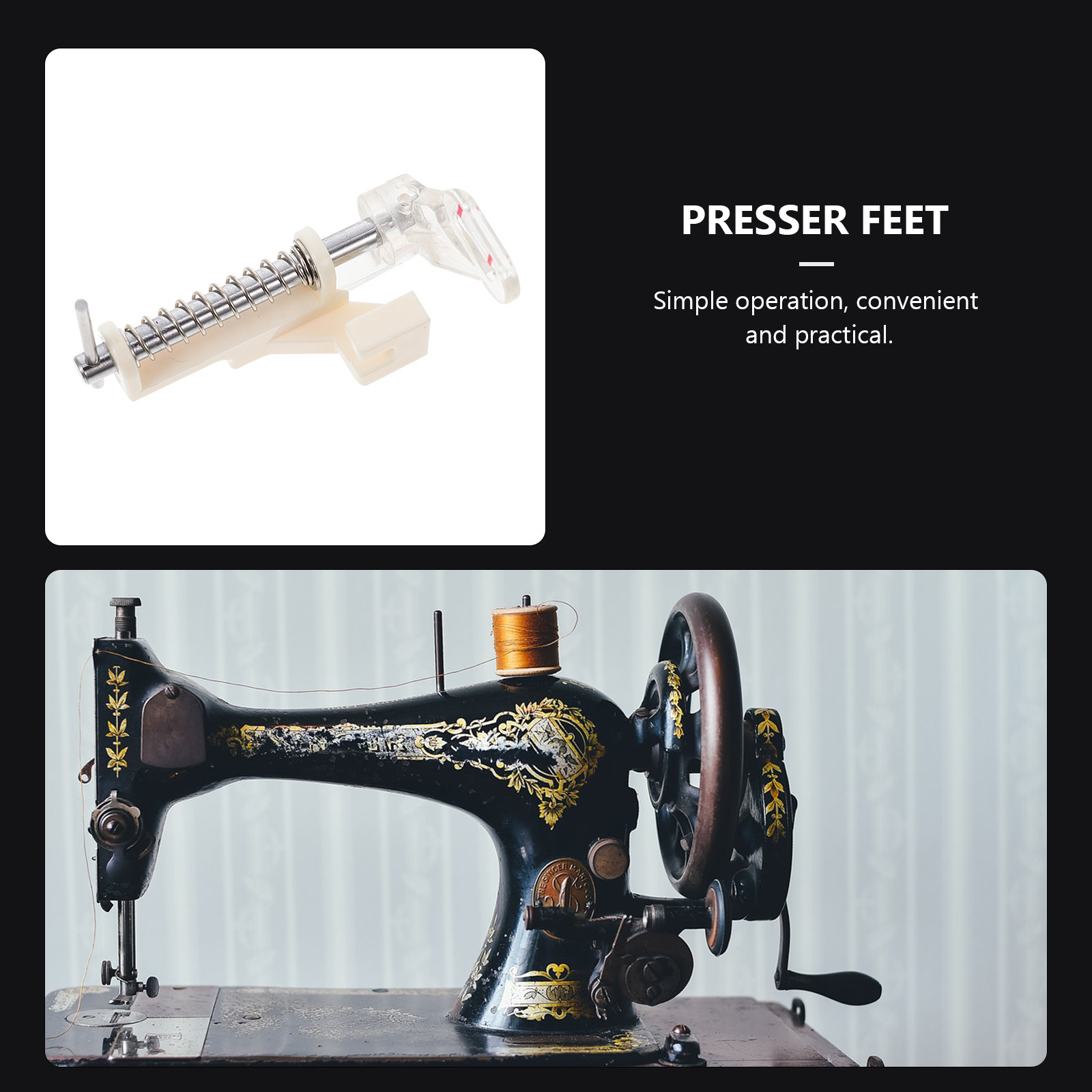 3Pcs Sewing Machine Presser Fe - đánh giá và giá Embroidery Tools
