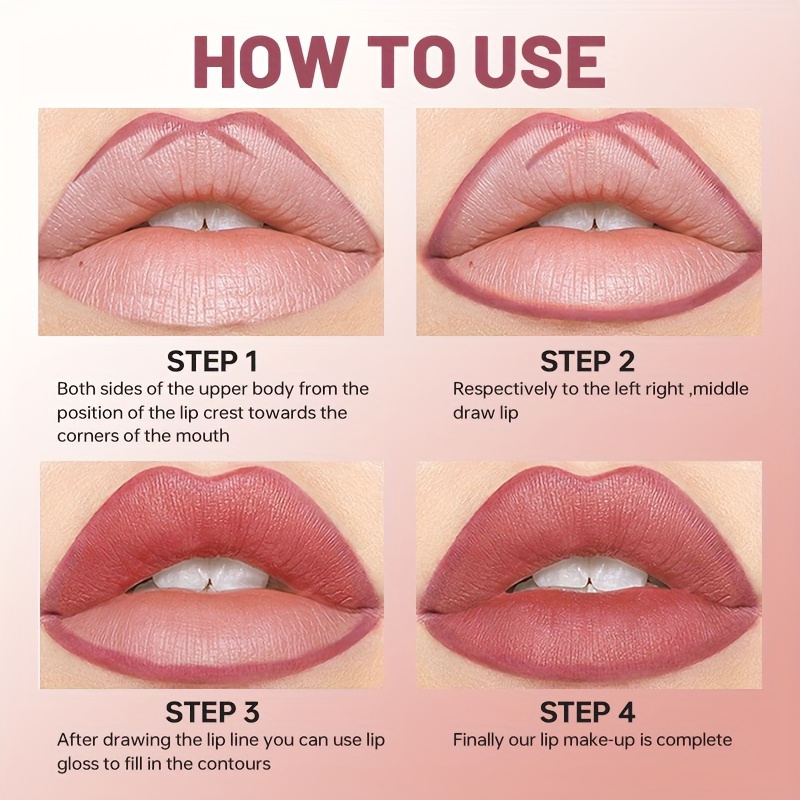 Lip Liner Pencil and Lip Gloss - đánh giá và giá Transfer Pen Ink