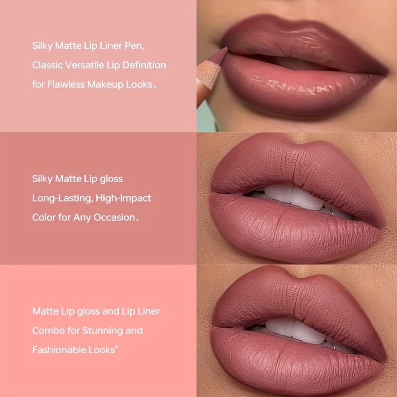 Lip Liner Pencil and Lip Gloss - đánh giá và giá Transfer Pen Ink