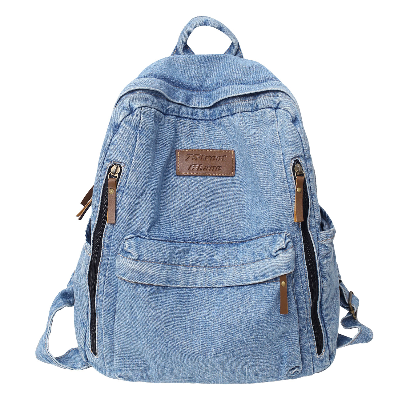 Denim Fashion Backpacks for Sc - đánh giá và giá Embroidery Jeans