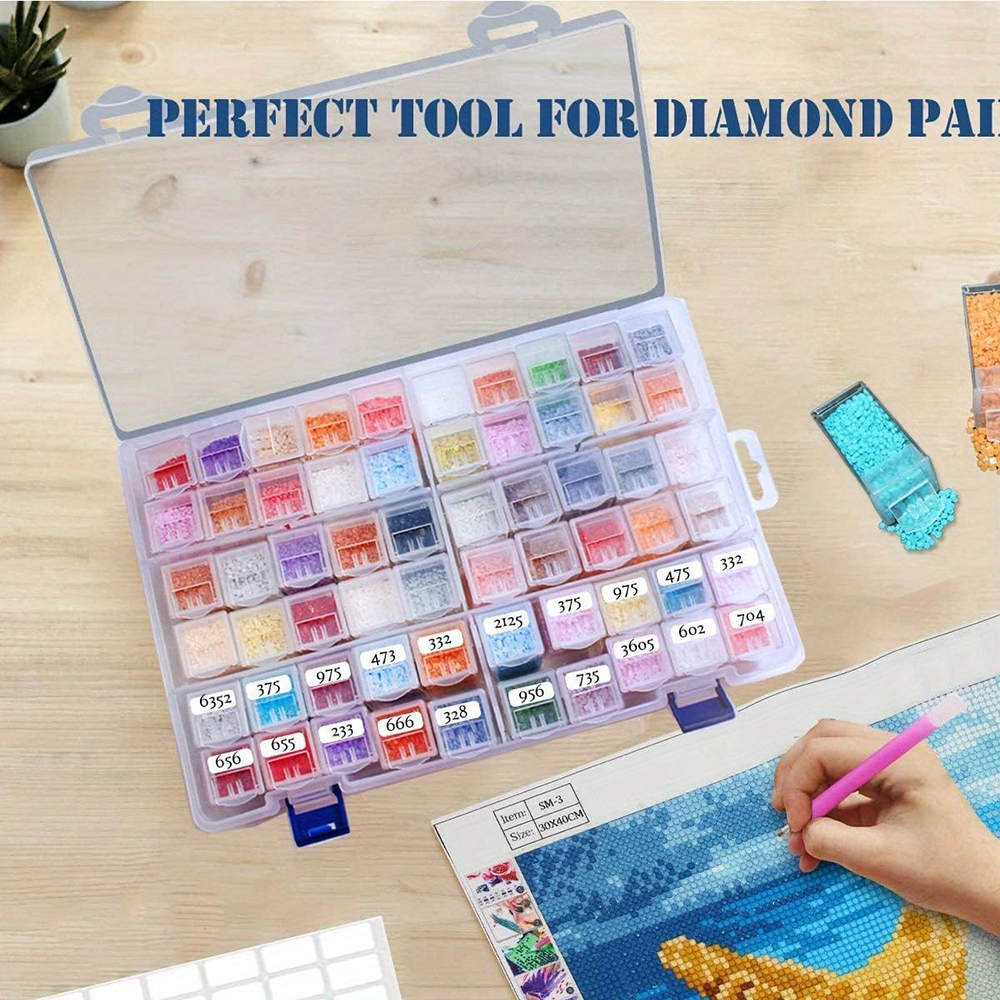 Square Plastic Diamond Paintin - đánh giá và giá Embroidery Tools