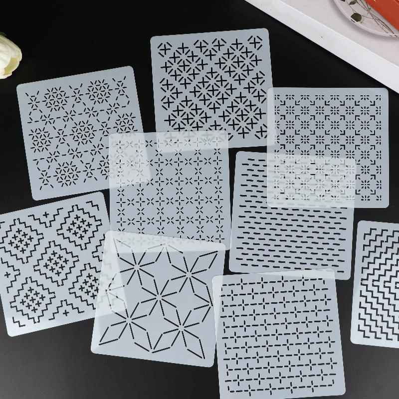 NEW 9/32Pc Sashiko Embroidery  - đánh giá và giá Embroidery Tools