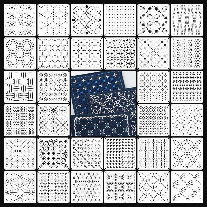 NEW 9/32Pc Sashiko Embroidery  - đánh giá và giá Embroidery Tools