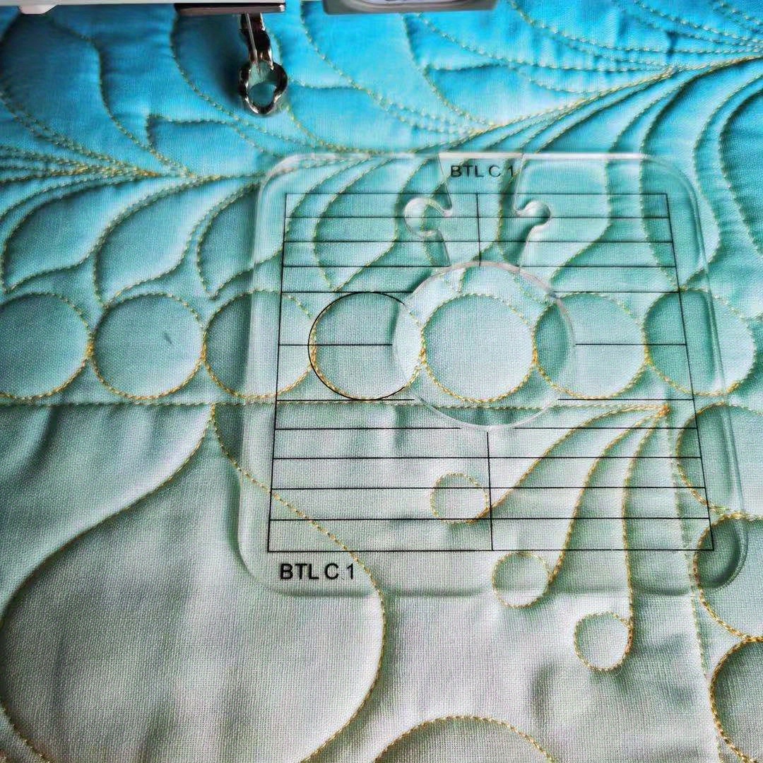 5Pcs Quilting Templates for Lo - đánh giá và giá Embroidery Zig Zag Stitch