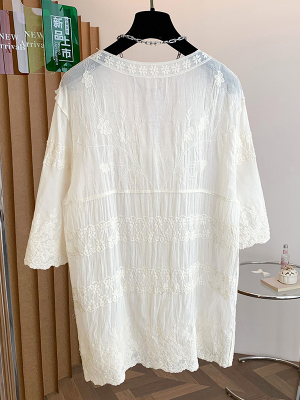 Women's Summer New Style Korea - đánh giá và giá Embroidery Cardigan
