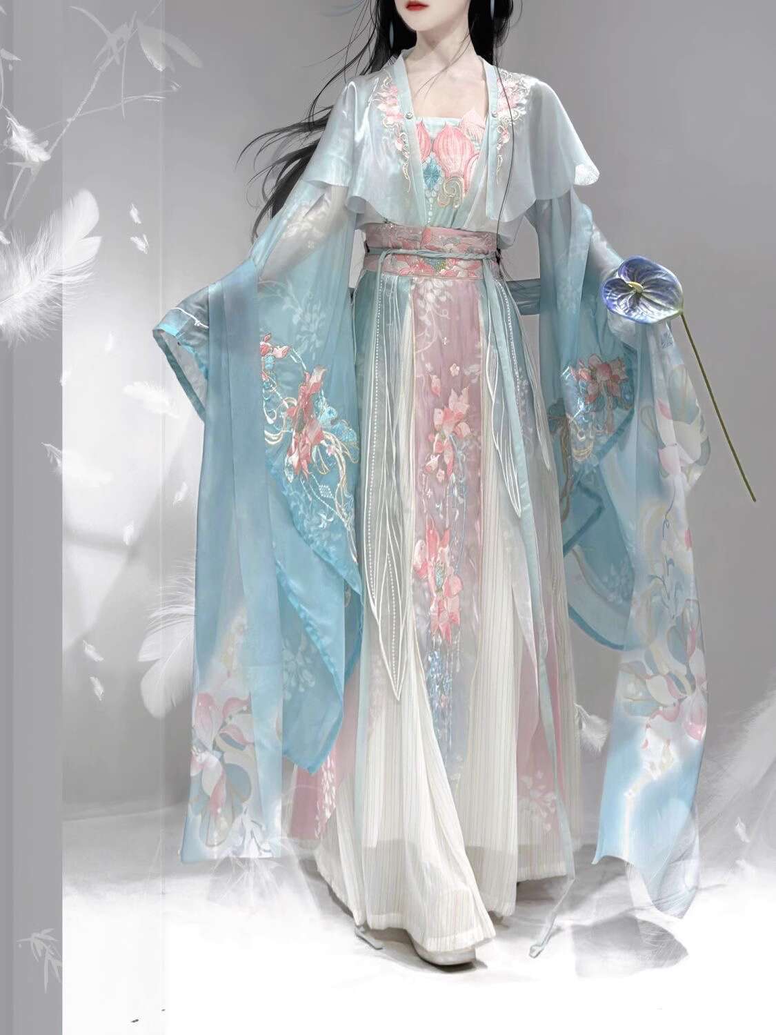 New Hanfu Wei Jinfeng Heavy In - đánh giá và giá Embroidery In The Piece