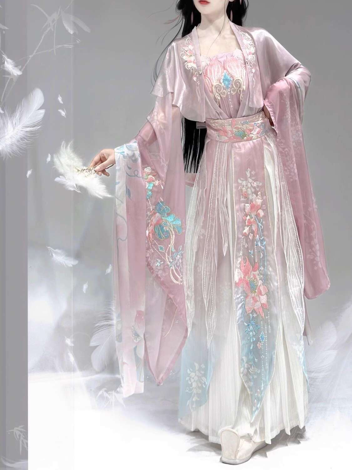 New Hanfu Wei Jinfeng Heavy In - đánh giá và giá Embroidery In The Piece