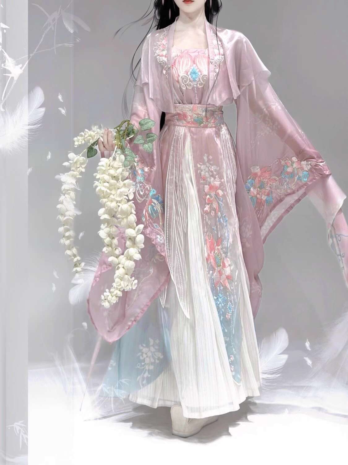 New Hanfu Wei Jinfeng Heavy In - đánh giá và giá Embroidery In The Piece