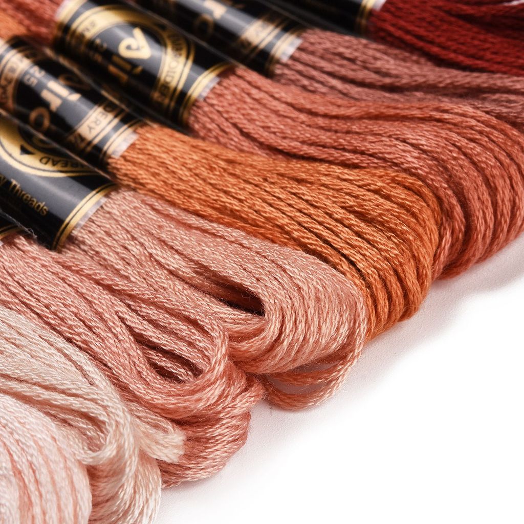 1Set 8 Skeins 0.5mm 6-Ply Poly - đánh giá và giá Embroidery Beads