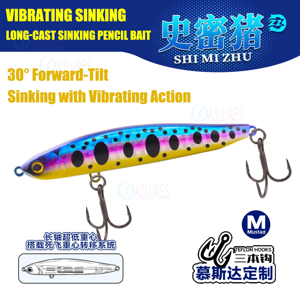 Sinking Pencil Lure 17-27g Dea - đánh giá và giá Transfer Pen Ink