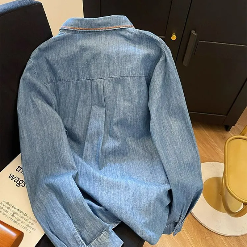 Harajuku Fashion Cotton Denim  - đánh giá và giá Embroidery Jeans